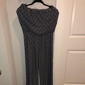 Strapless jumpsuit